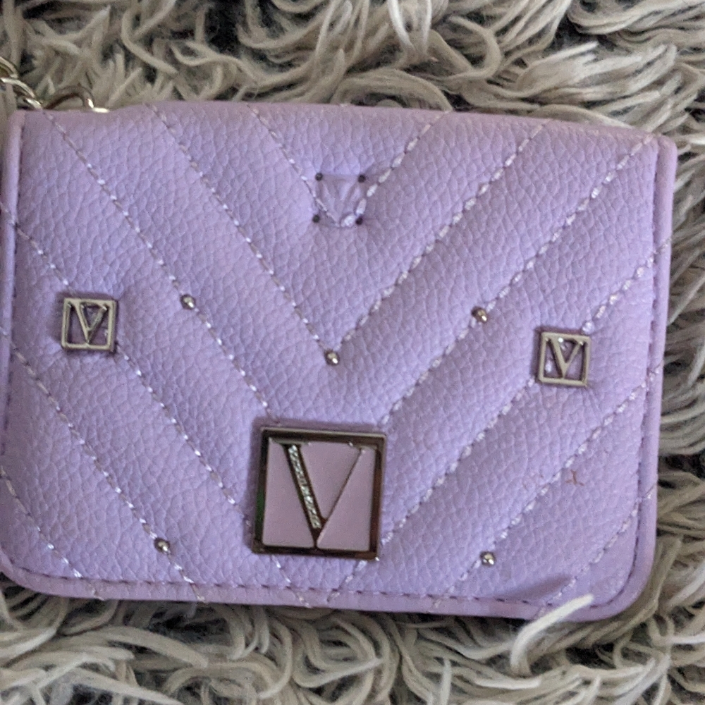 Victoria’s Secret foldover card holder Bag Charm/ Key Chain
